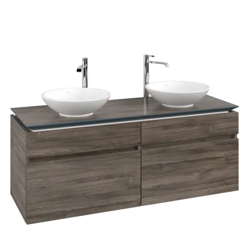 VILLEROY BOCH Legato toaletní skříňka, 4 výsuvy, 1400 x 550 x 500 mm, Kamenný dub / Kamenný dub #B59200RK