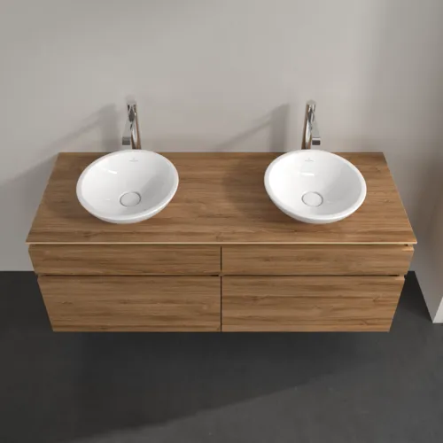 VILLEROY BOCH Legato toaletní skříňka, 4 výsuvy, 1400 x 550 x 500 mm, dub Kansas / dub Kansas #B59200RH, obrázek 4