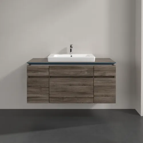 VILLEROY BOCH Legato toaletní skříňka, 5 výsuvů, 1200 x 550 x 500 mm, Kamenný dub / Kamenný dub #B68300RK, obrázek 3