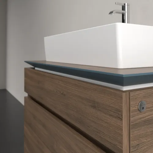VILLEROY BOCH Legato toaletní skříňka, s osvětlením, 2 výsuvy, 800 x 550 x 500 mm, Arizona Oak / Arizona Oak #B602L0VH, obrázek 4