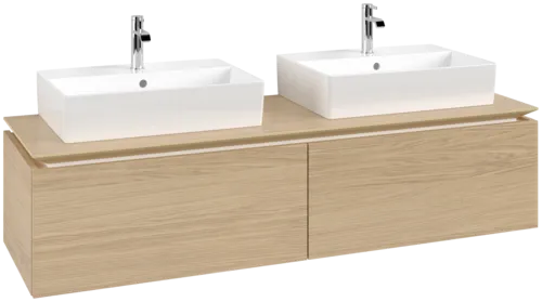 VILLEROY BOCH Legato toaletní skříňka, 2 výsuvy, 1600 x 380 x 500 mm, severský dub / severský dub #B67600VJ