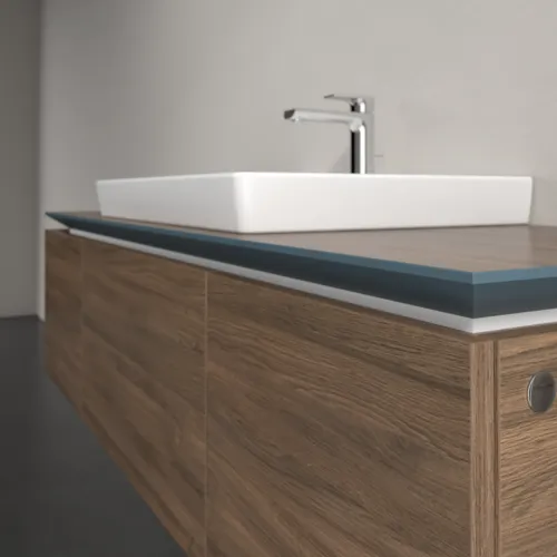 VILLEROY BOCH Legato toaletní skříňka, 3 výsuvy, 1400 x 380 x 500 mm, Arizona Oak / Arizona Oak #B68400VH, obrázek 5