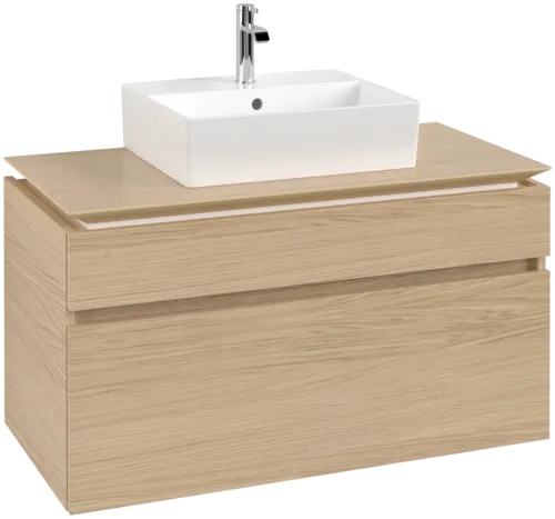 VILLEROY BOCH Legato toaletní skříňka, 2 výsuvy, 1000 x 550 x 500 mm, severský dub / severský dub #B60400VJ
