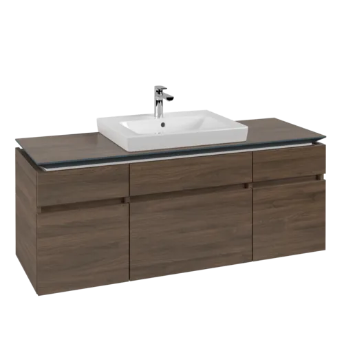 VILLEROY BOCH Legato toaletní skříňka, 5 výsuvů, 1400 x 550 x 500 mm, Arizona Oak / Arizona Oak #B68500VH