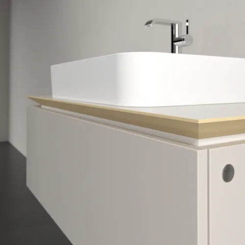 VILLEROY BOCH Legato toaletní skříňka, 1 zásuvka, 1000 x 380 x 500 mm, Soft Grey / Soft Grey #B75500VK, obrázek 5