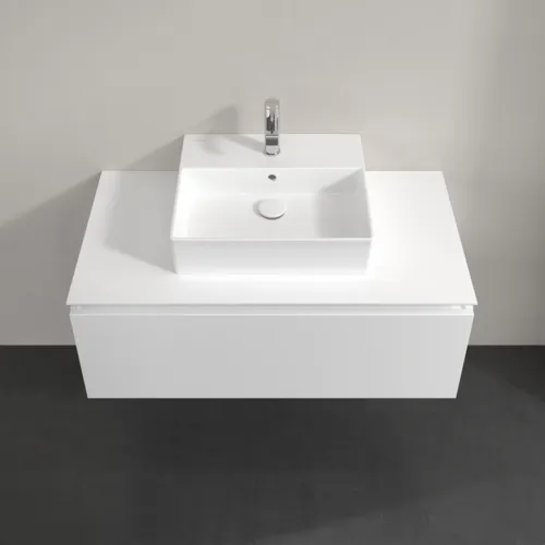 VILLEROY BOCH Legato toaletní skříňka, 1 zásuvka, 1000 x 380 x 500 mm, lesklá bílá / lesklá bílá #B60300DH, obrázek 4