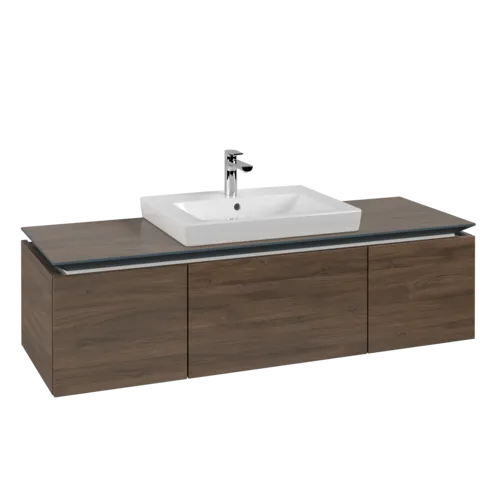 VILLEROY BOCH Legato toaletní skříňka, 3 výsuvy, 1200 x 380 x 500 mm, Arizona Oak / Arizona Oak #B68200VH