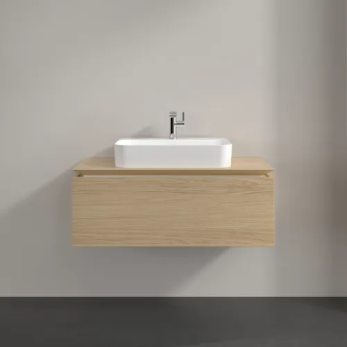 VILLEROY BOCH Legato toaletní skříňka, 1 zásuvka, 1000 x 380 x 500 mm, severský dub / severský dub #B75500VJ, obrázek 3