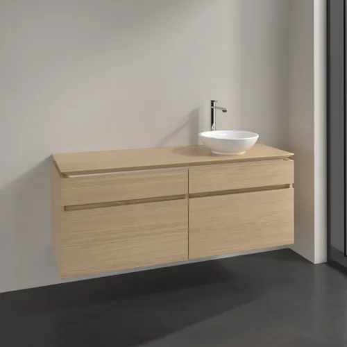 VILLEROY BOCH Legato toaletní skříňka, 4 výsuvy, 1400 x 550 x 500 mm, severský dub / severský dub #B59000VJ, obrázek 2