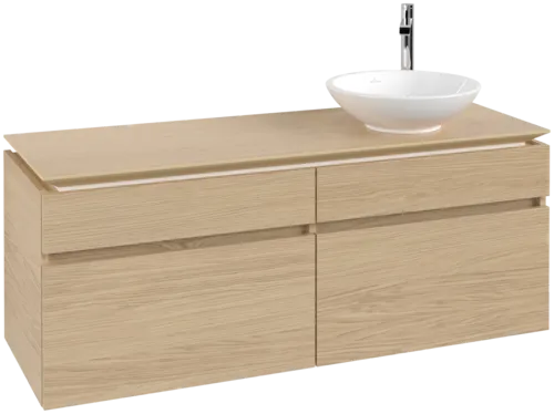 VILLEROY BOCH Legato toaletní skříňka, 4 výsuvy, 1400 x 550 x 500 mm, severský dub / severský dub #B59000VJ