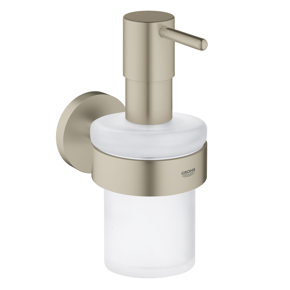 GROHE Essentials dávkovač mýdla s držákem #40448EN1 - kartáčovaný nikl