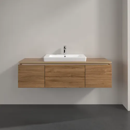 VILLEROY BOCH Legato toaletní skříňka, 3 výsuvy, 1200 x 380 x 500 mm, dub Kansas / dub Kansas #B68200RH, obrázek 3