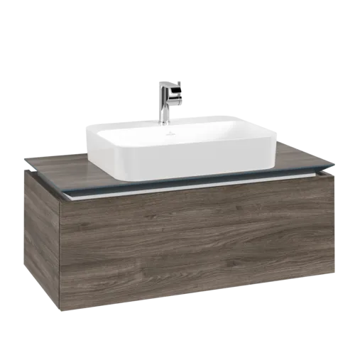 VILLEROY BOCH Legato toaletní skříňka, 1 zásuvka, 1000 x 380 x 500 mm, Kamenný dub / Kamenný dub #B75500RK