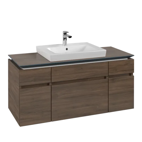 VILLEROY BOCH Legato toaletní skříňka, 5 výsuvů, 1200 x 550 x 500 mm, Arizona Oak / Arizona Oak #B68300VH