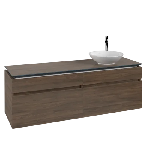 VILLEROY BOCH Legato toaletní skříňka, 4 výsuvy, 1600 x 550 x 500 mm, Arizona Oak / Arizona Oak #B59800VH