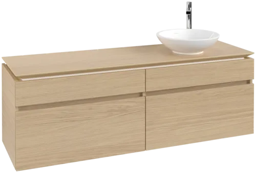 VILLEROY BOCH Legato toaletní skříňka, 4 výsuvy, 1600 x 550 x 500 mm, severský dub / severský dub #B59800VJ