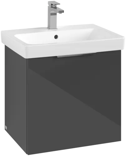 VILLEROY BOCH Toaletní skříňka Architectura, 1 dvířka, 550 x 520 x 438 mm, šedá #B88801VT
