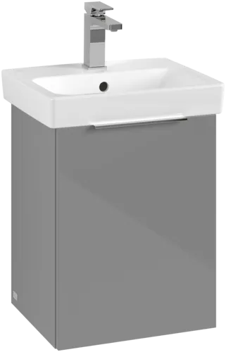 VILLEROY BOCH Toaletní skříňka Architectura, 1 dvířka, 400 x 520 x 363 mm, šedá #B88200VT