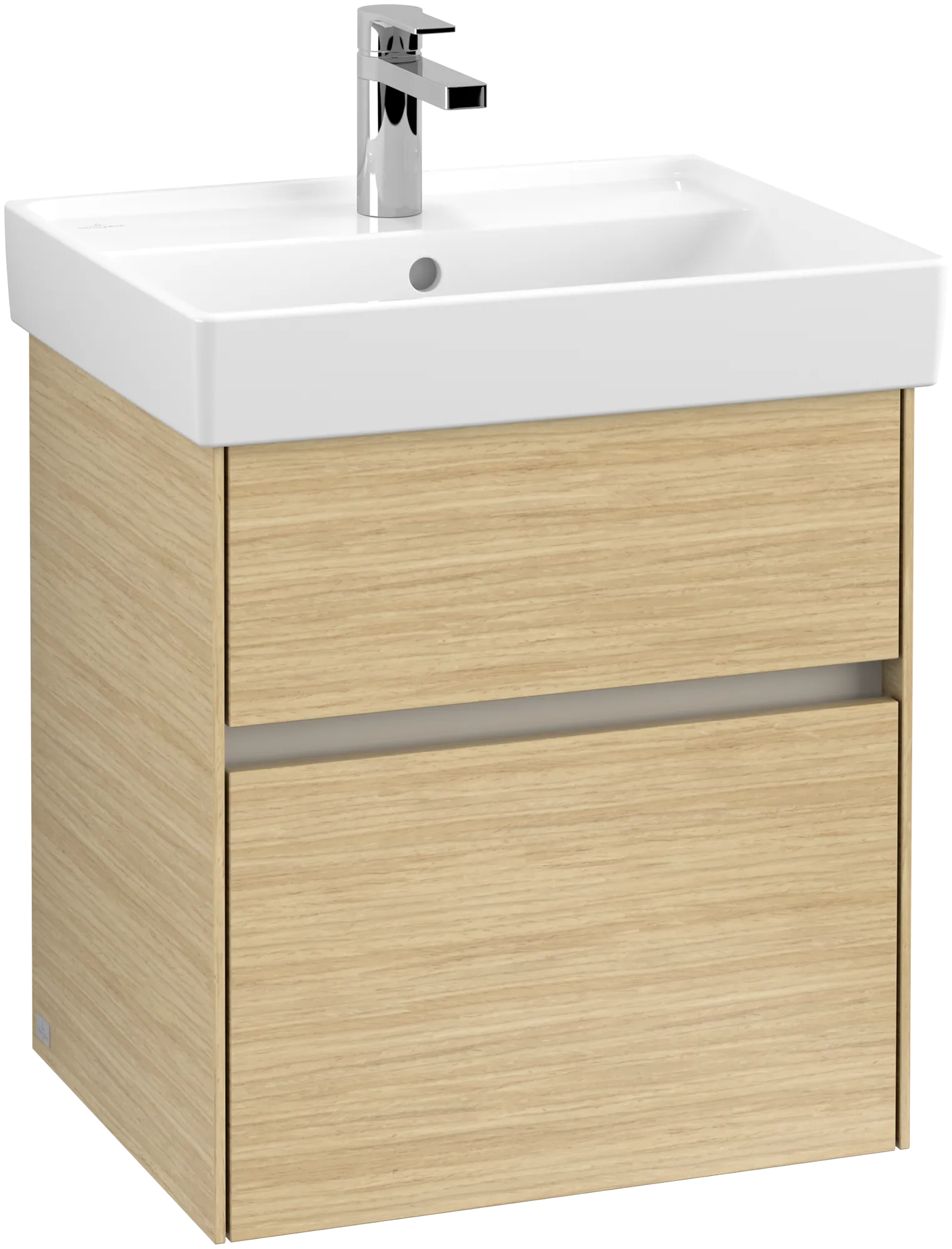 VILLEROY BOCH Toaletní skříňka Collaro, 2 výsuvy, 510 x 546 x 414 mm, severský dub #C00700VJ