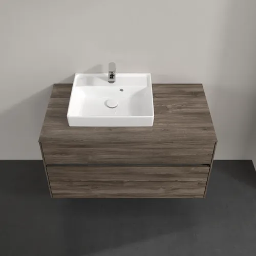 VILLEROY BOCH Toaletní skříňka Collaro, 2 výsuvy, 1000 x 548 x 500 mm, dub kamenný #C01400RK, obrázek 4