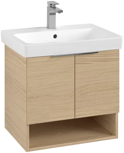 VILLEROY BOCH Toaletní skříňka Architectura, 2 dvířka, 550 x 520 x 438 mm, severský dub #B88900VJ