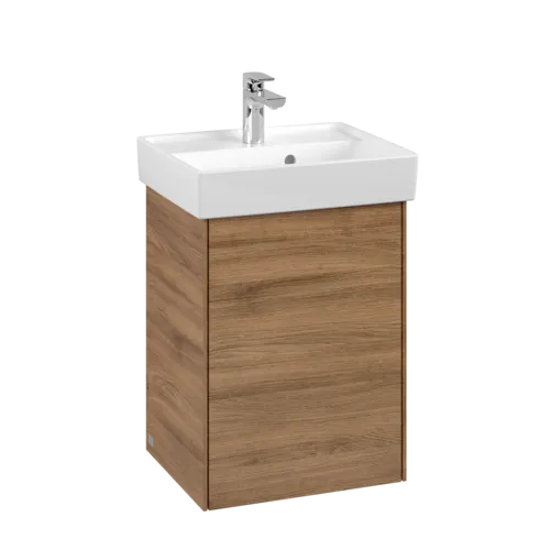 VILLEROY BOCH Toaletní skříňka Collaro, 1 dvířka, 410 x 546 x 344 mm, dub Kansas #C00501RH