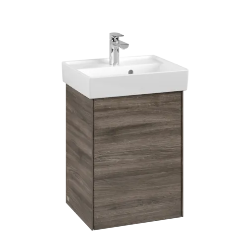 VILLEROY BOCH Toaletní skříňka Collaro, 1 dvířka, 410 x 546 x 344 mm, dub kamenný #C00501RK
