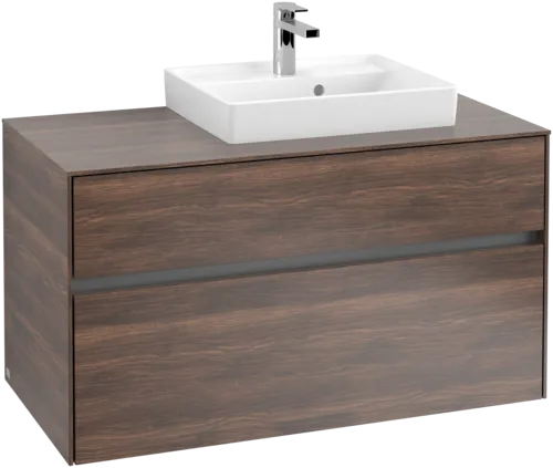 VILLEROY BOCH Toaletní skříňka Collaro, 2 výsuvy, 1000 x 548 x 500 mm, Arizona Oak / Arizona Oak #C01500VH