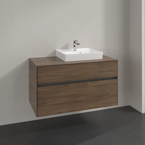 VILLEROY BOCH Toaletní skříňka Collaro, 2 výsuvy, 1000 x 548 x 500 mm, Arizona Oak / Arizona Oak #C01500VH, obrázek 2