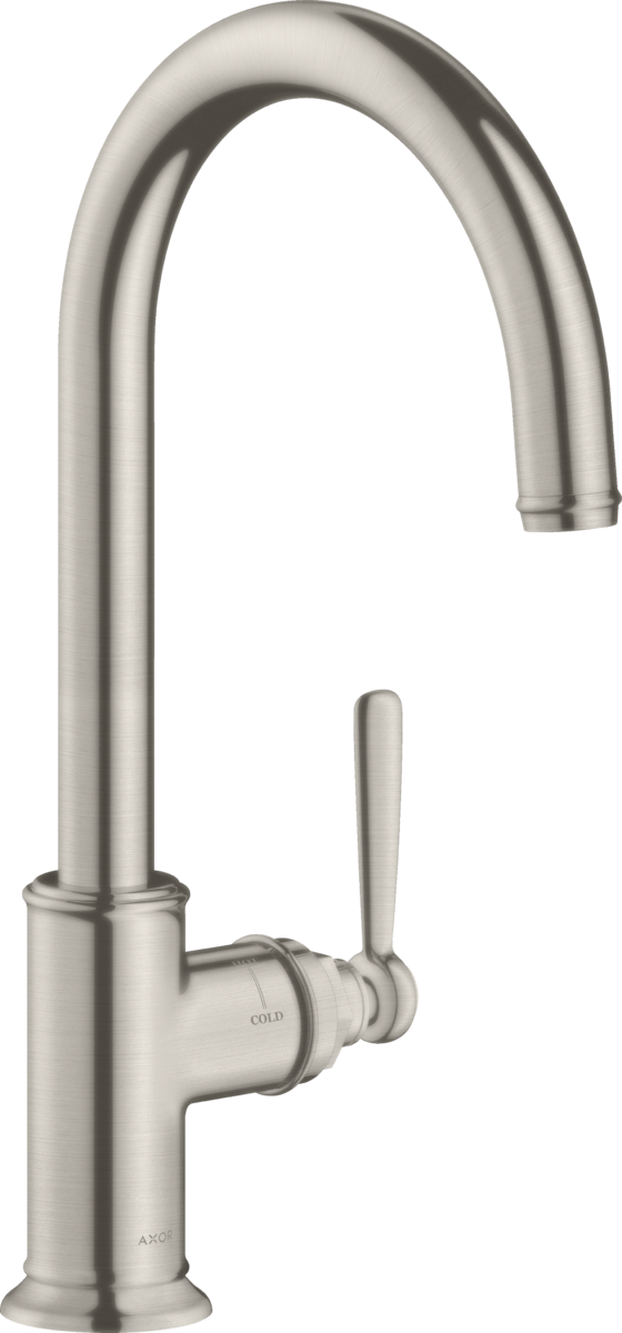 HANSGROHE AXOR Montreux Páková kuchyňská baterie 260 s otočným výtokem #16580800 - nerezová ocel