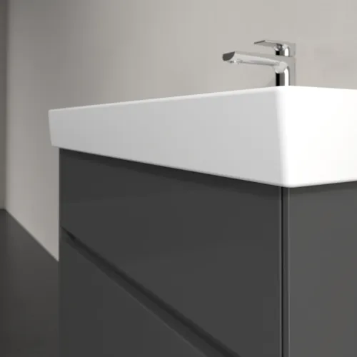 VILLEROY BOCH Toaletní skříňka Collaro, 2 výsuvy, 754 x 546 x 444 mm, lesklá šedá #C01000FP, obrázek 5