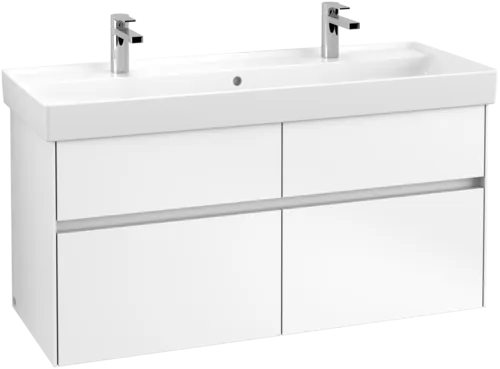 VILLEROY BOCH Toaletní skříňka Collaro, 4 výsuvy, 1154 x 546 x 444 mm, bílá matná #C01200MS