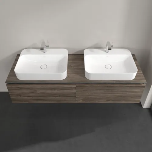 VILLEROY BOCH Legato toaletní skříňka, 2 výsuvy, 1600 x 380 x 500 mm, Kamenný dub / Kamenný dub #B76700RK, obrázek 4