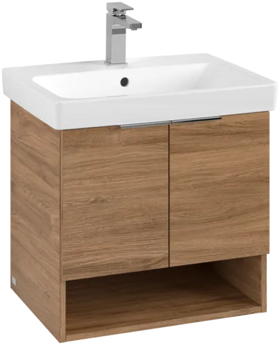 VILLEROY BOCH Toaletní skříňka Architectura, 2 dveře, 550 x 520 x 438 mm, dub Kansas #B88900RH
