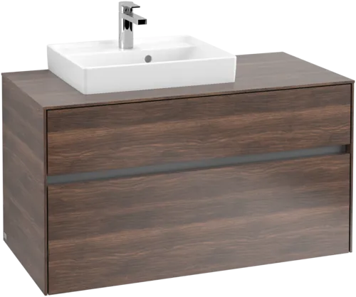 VILLEROY BOCH Toaletní skříňka Collaro, 2 výsuvy, 1000 x 548 x 500 mm, Arizona Oak / Arizona Oak #C01400VH