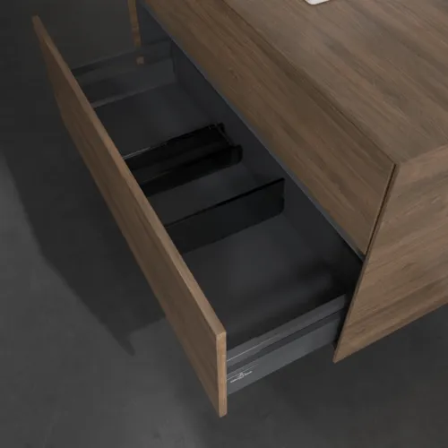 VILLEROY BOCH Toaletní skříňka Collaro, 2 výsuvy, 1000 x 548 x 500 mm, Arizona Oak / Arizona Oak #C01400VH, obrázek 6