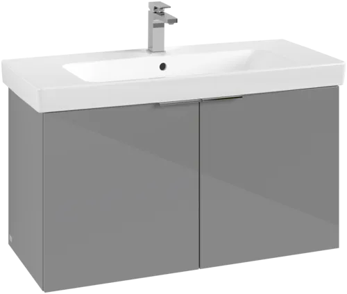 VILLEROY BOCH Toaletní skříňka Architectura, 2 dvířka, 950 x 520 x 438 mm, šedá #B89500VT
