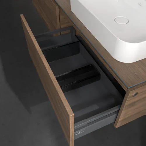 VILLEROY BOCH Legato toaletní skříňka, 2 výsuvy, 1600 x 380 x 500 mm, Arizona Oak / Arizona Oak #B76700VH, obrázek 6