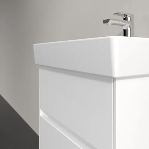 VILLEROY BOCH Toaletní skříňka Collaro, 2 výsuvy, 460 x 546 x 374 mm, bílá matná #C00600MS, obrázek 5