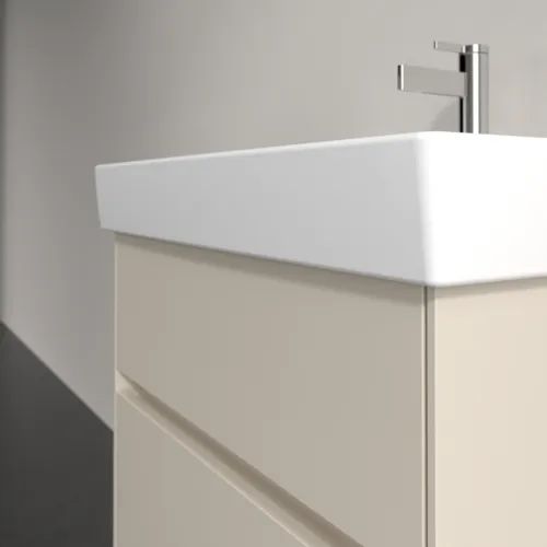 VILLEROY BOCH Toaletní skříňka Collaro, 2 výsuvy, 604 x 546 x 444 mm, kašmírově šedá #C00900VN, obrázek 5