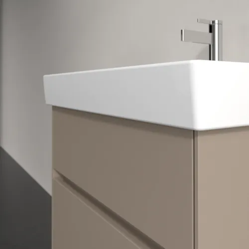 VILLEROY BOCH Toaletní skříňka Collaro, 2 výsuvy, 604 x 546 x 444 mm, taupe #C00900VM, obrázek 5
