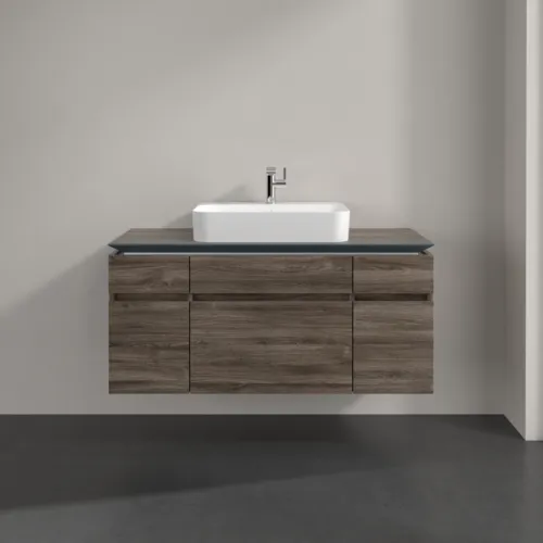 VILLEROY BOCH Legato toaletní skříňka, 5 výsuvů, 1200 x 550 x 500 mm, Kamenný dub / Kamenný dub #B75800RK, obrázek 3