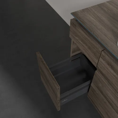 VILLEROY BOCH Legato toaletní skříňka, 5 výsuvů, 1200 x 550 x 500 mm, Kamenný dub / Kamenný dub #B75800RK, obrázek 6
