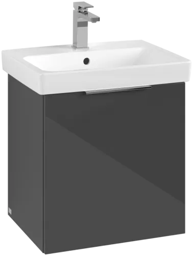 VILLEROY BOCH Toaletní skříňka Architectura, 1 dvířka, 500 x 520 x 415 mm, šedá #B88601VT