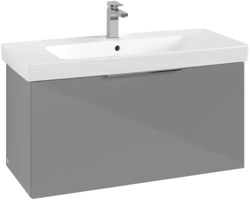 VILLEROY BOCH Toaletní skříňka Architectura, 1 zásuvka, 950 x 470 x 438 mm, šedá #B89400VT
