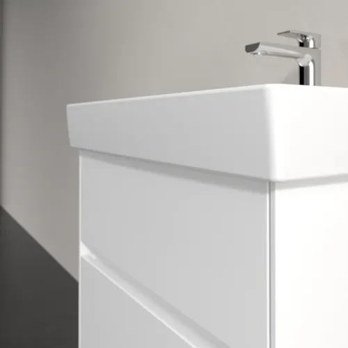 VILLEROY BOCH Toaletní skříňka Collaro, 2 výsuvy, 554 x 546 x 444 mm, bílá matná #C00800MS, obrázek 5