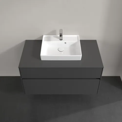 VILLEROY BOCH Collaro toaletní skříňka, 2 výsuvy, 1000 x 548 x 500 mm, grafit / grafit #C01600VR, obrázek 4