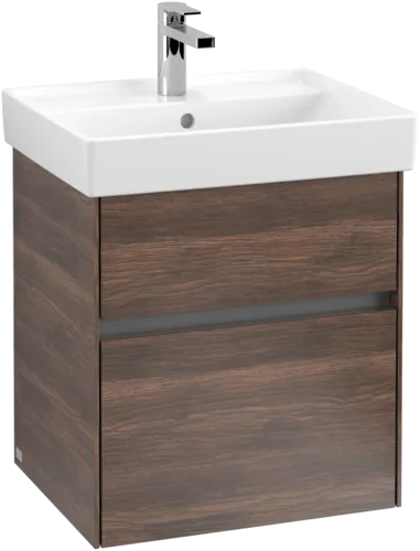 VILLEROY BOCH Toaletní skříňka Collaro, s osvětlením, 2 výsuvy, 510 x 546 x 414 mm, dub Arizona #C007B0VH