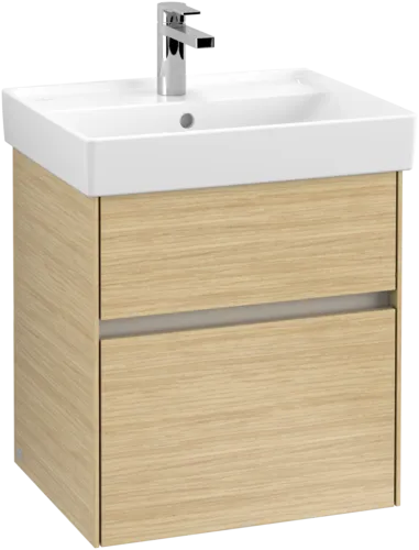 VILLEROY BOCH Toaletní skříňka Collaro, s osvětlením, 2 výsuvy, 510 x 546 x 414 mm, severský dub #C007B0VJ