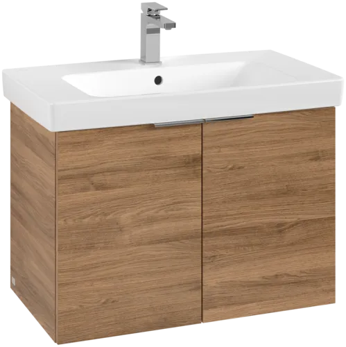 VILLEROY BOCH Toaletní skříňka Architectura, 2 dveře, 750 x 520 x 438 mm, dub Kansas #B89300RH